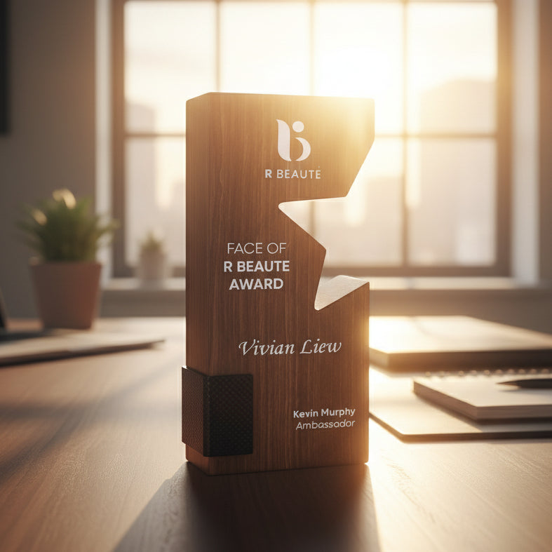 Premium Natural Wood Trophy - 7696