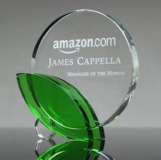 Trophy Tailor Singapore Crystal Plaque customized award recognition 